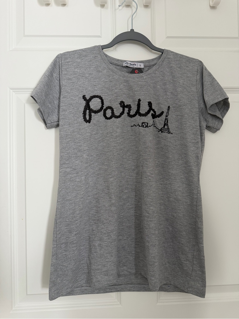 Paris Graphic Tee - Grey Women’s Top